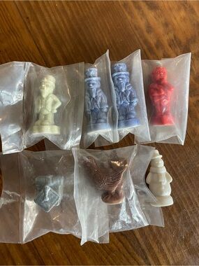 Vintage Wade Whimsies Porcelain Mini Collectibles Red Rose Tea Mixed Lot, NIP